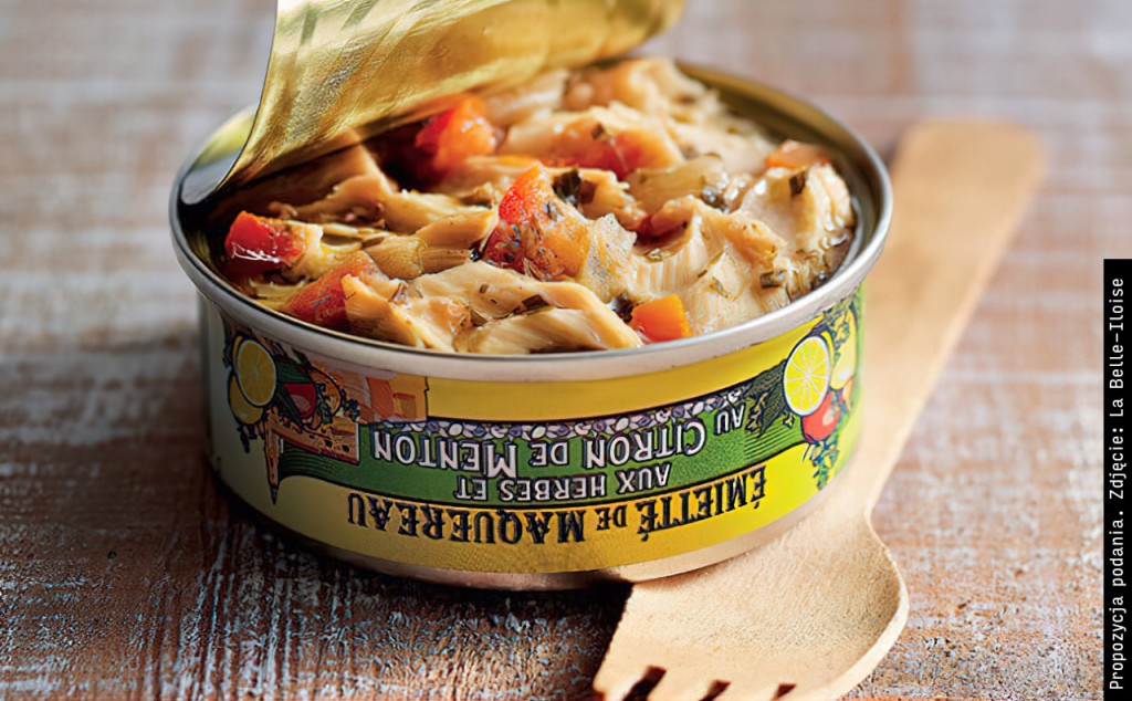 Makrela pokruszona z ziołami i cytryną z Menton