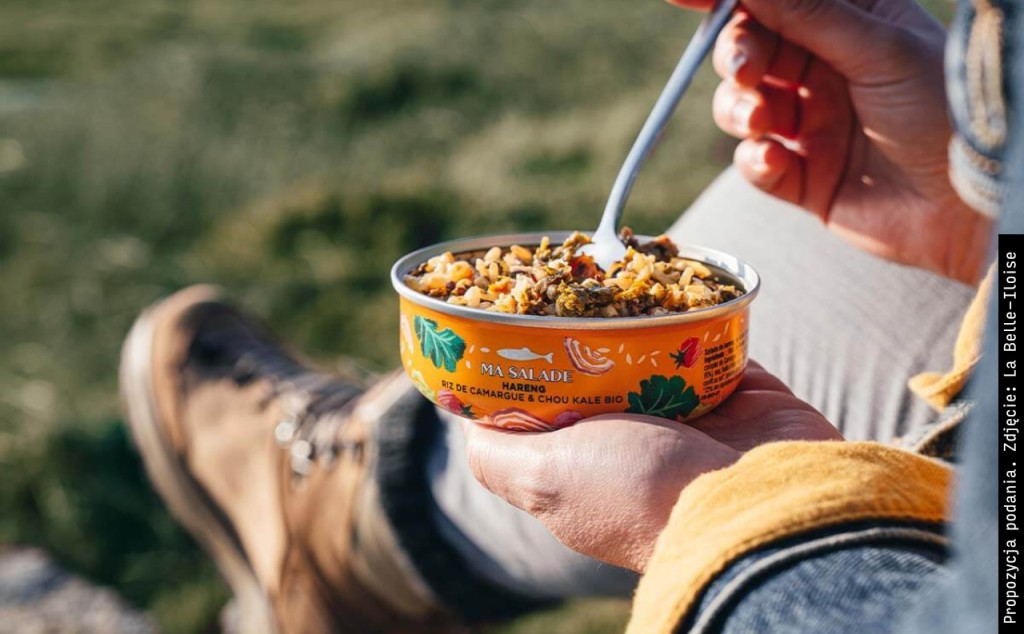 Sałatka ze śledziem i ryżem z Camargue