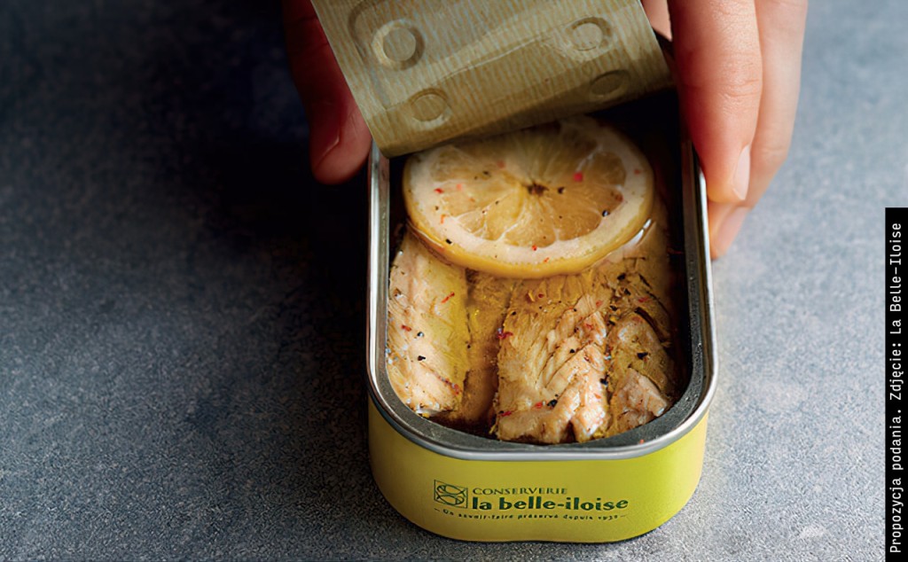 Filety z makreli z 5 pieprzami i cytryną w oliwie ekstra z pierwszego tłoczenia