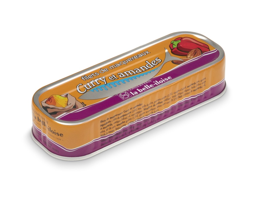 Filety z makreli w curry z migdałami