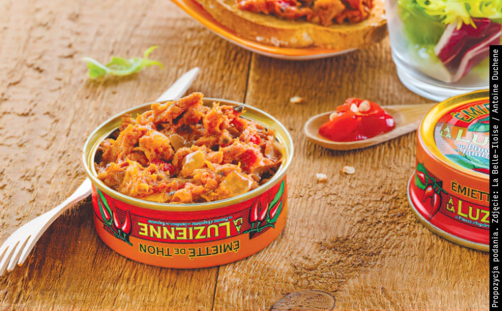 Tuńczyk biały pokruszony à la Luzienne