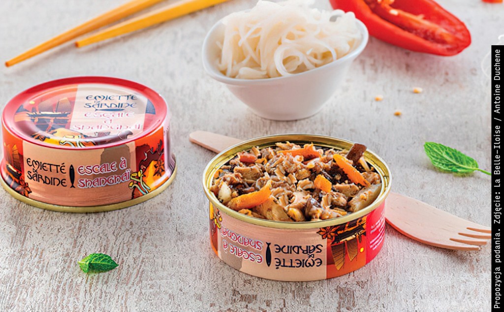 Sardynki pokruszone po szanghajsku