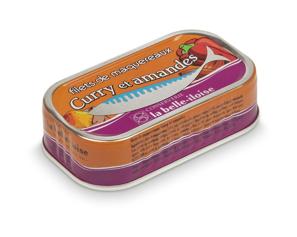 Filety z makreli w curry z migdałami