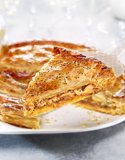 Ciasto trzech króli à la Marie-Galante z ananasem