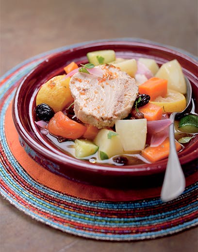 Tajine z tuńczyka la belle-iloise