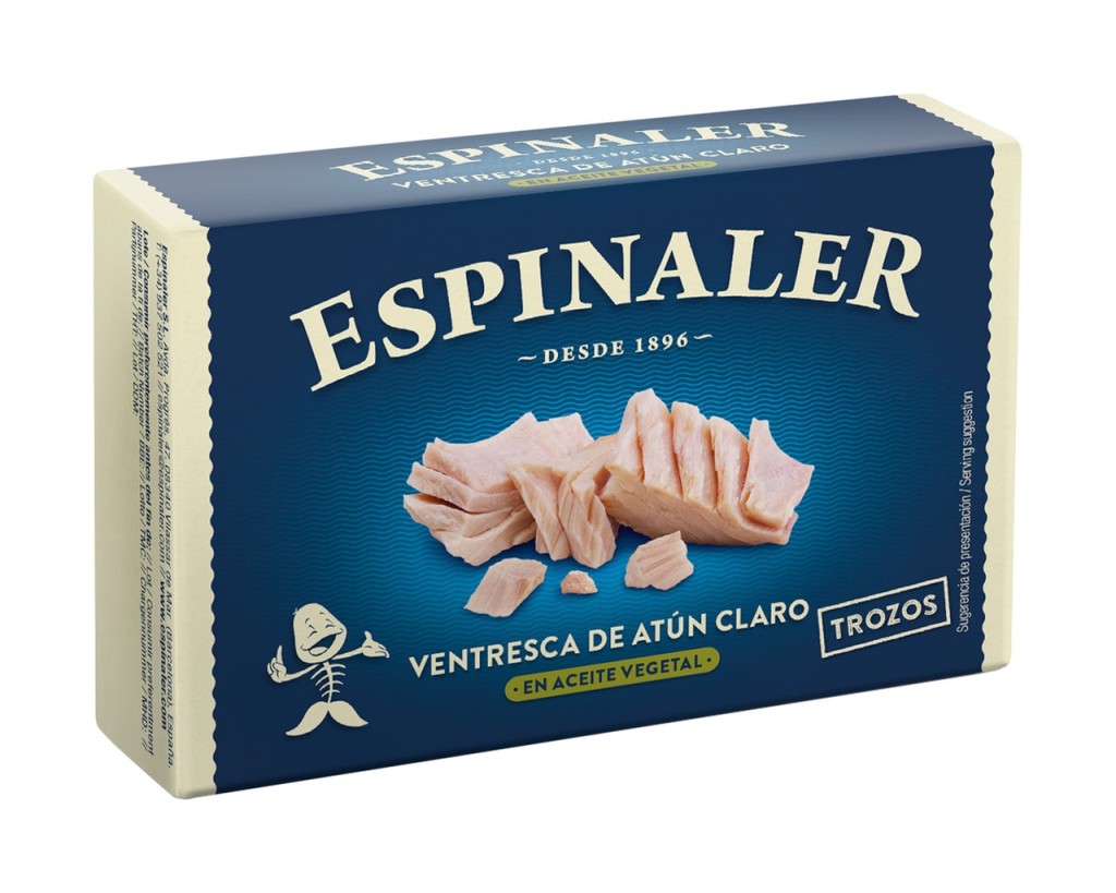 Brzuszek tuńczyka złotego w kawałkach w oleju