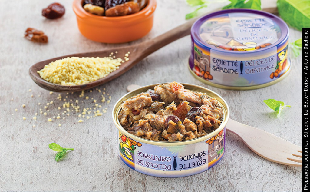 Sardynki pokruszone po kartagińsku