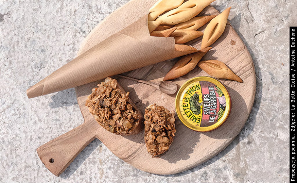 Tuńczyk biały pokruszony ze smakami garigu