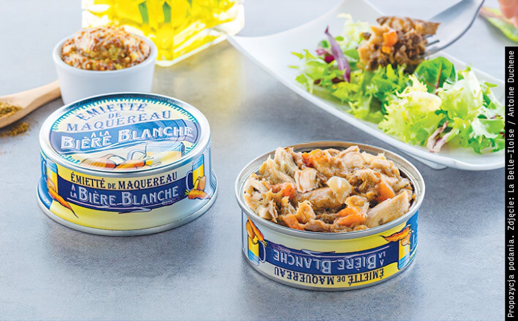 Makrela pokruszona w piwie pszenicznym