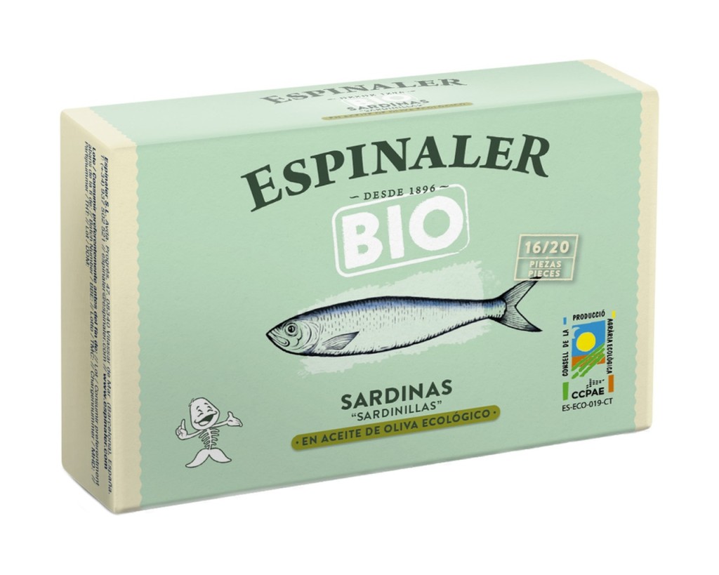 Sardynki małe w oliwie bio
