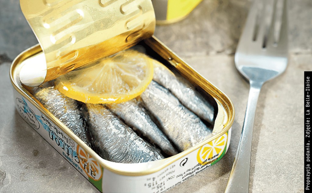 Sardynki z cytryną w oleju arachidowym