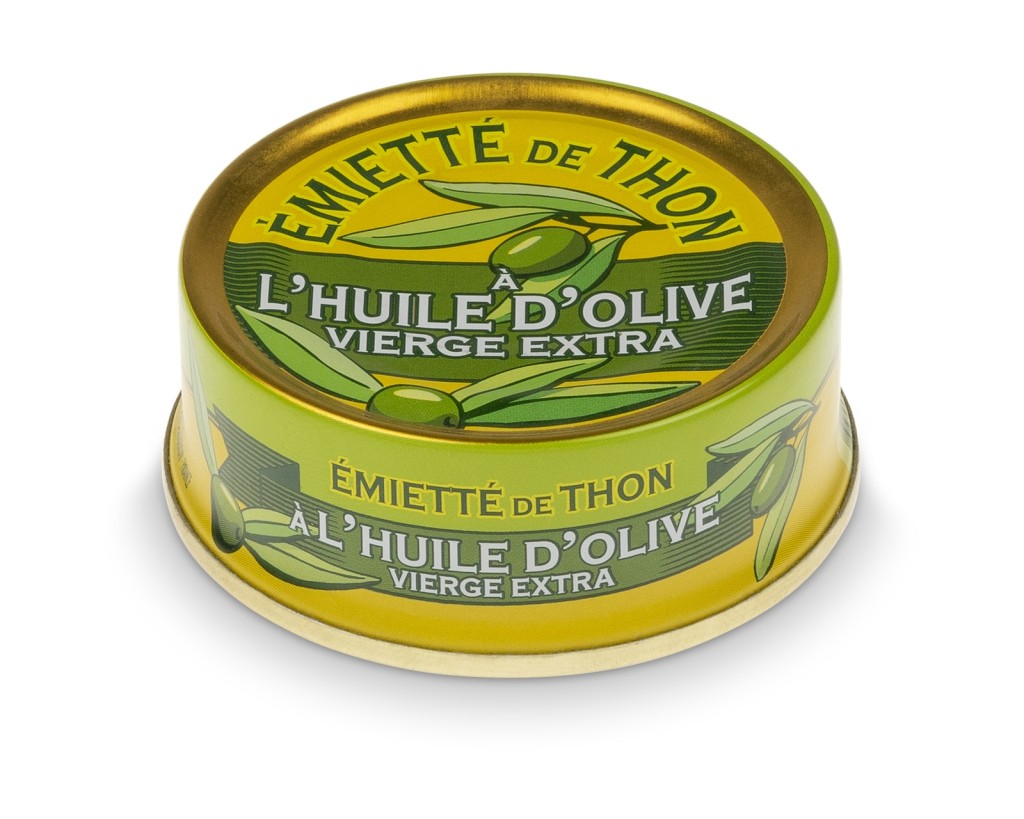 Tuńczyk biały pokruszony w oliwie ekstra z pierwszego tłoczenia