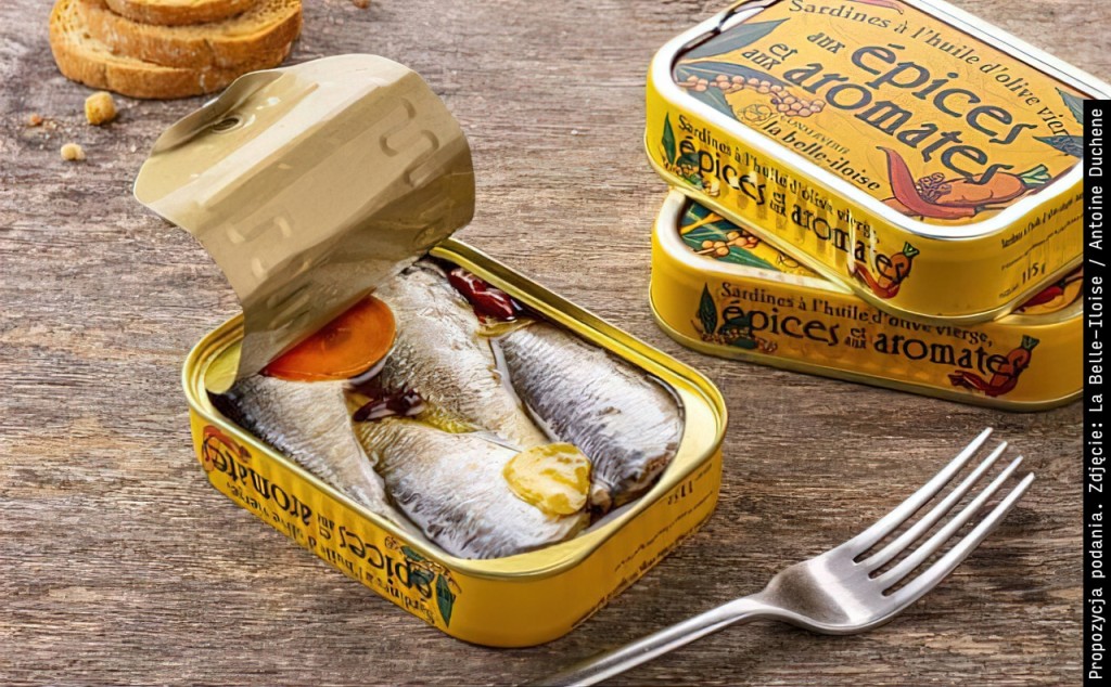 Sardynki z przyprawami w oliwie ekstra z pierwszego tłoczenia