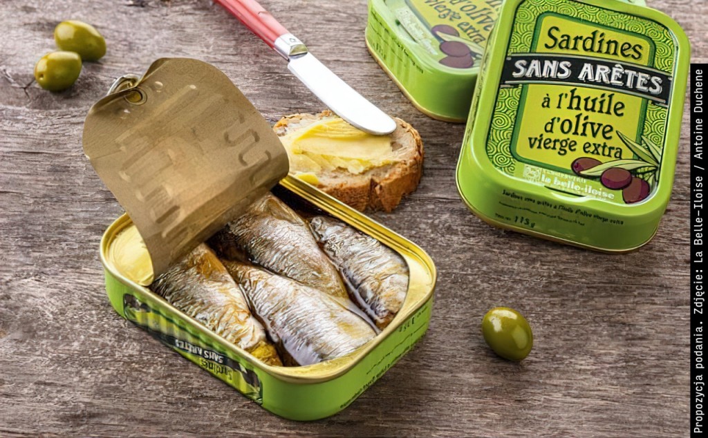 Sardynki bez ości w oliwie ekstra z pierwszego tłoczenia