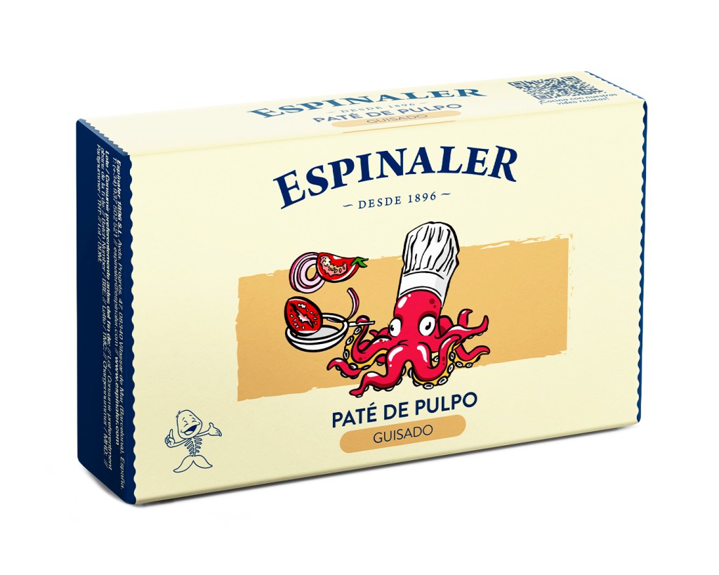 Pasta z ośmiornicy duszona