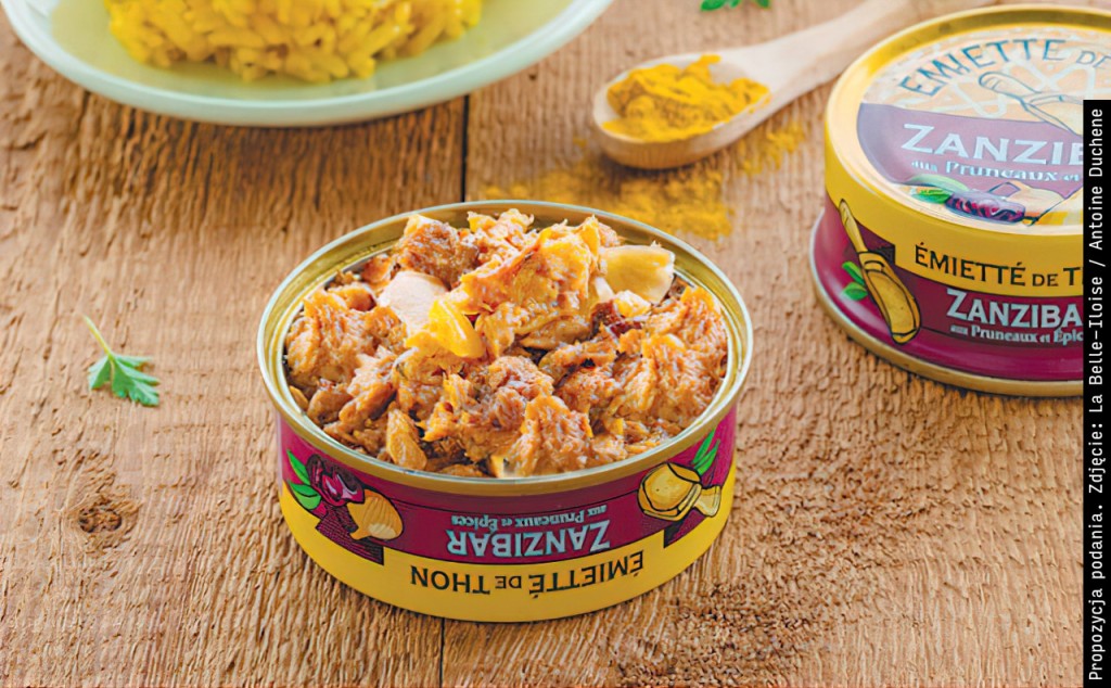 Tuńczyk biały pokruszony à la Zanzibar