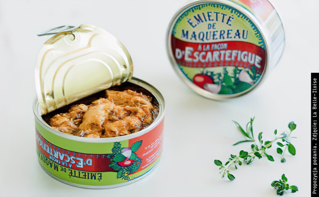 Makrela pokruszona na sposób Escartefigue