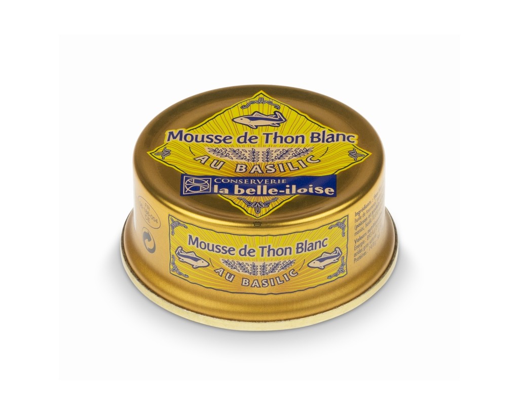 Mus z tuńczyka białego z bazylią