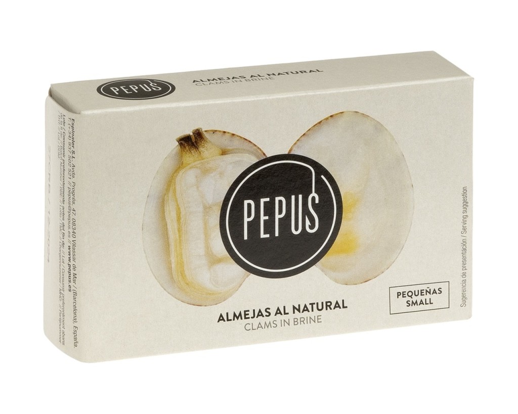 Małże dywanowe / vongole małe w sosie własnym