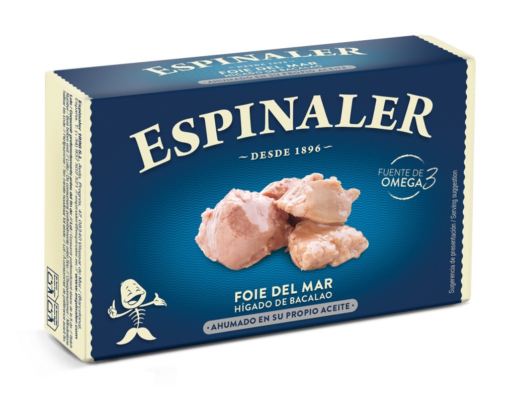 Wątróbka dorsza wędzona we własnym oleju