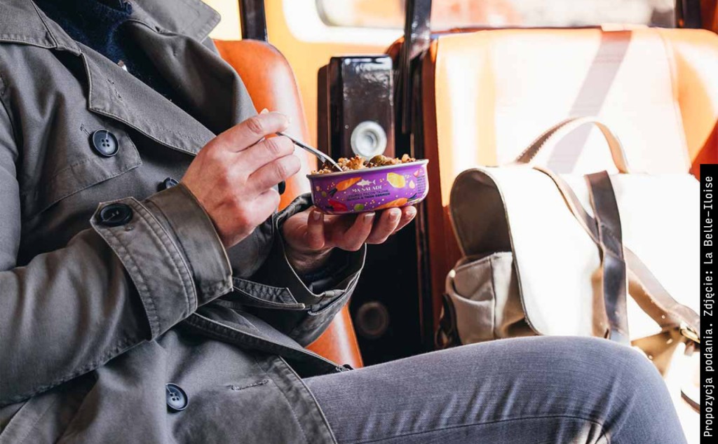 Sałatka z tuńczykiem i warzywami tażin