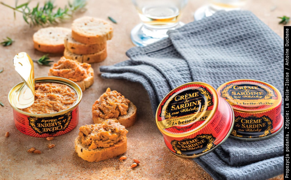Krem sardynkowy z whisky