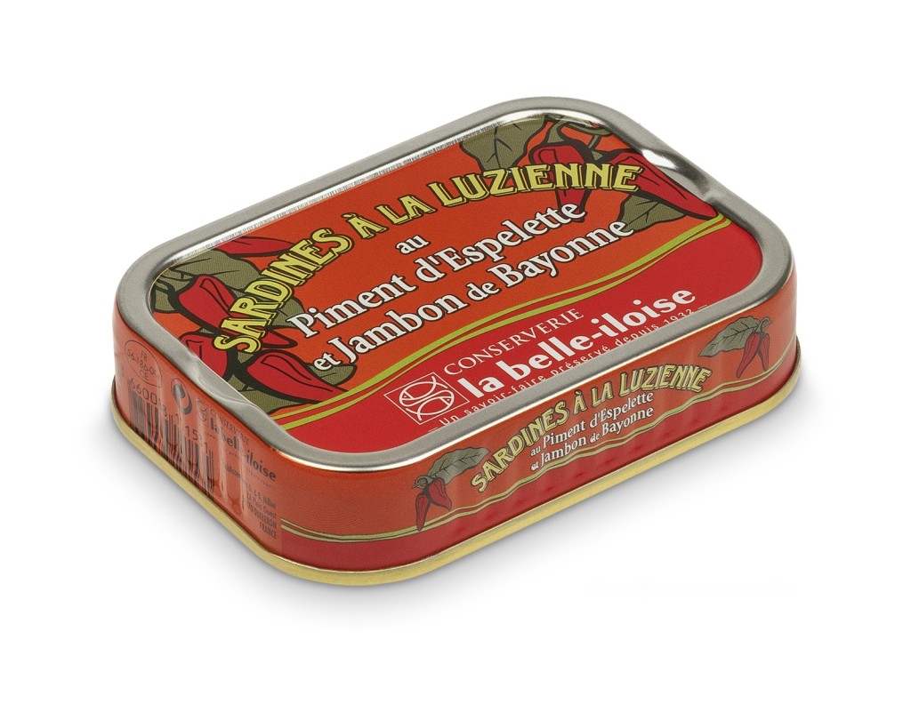 Sardynki à la Luzienne w oliwie ekstra z pierwszego tłoczenia