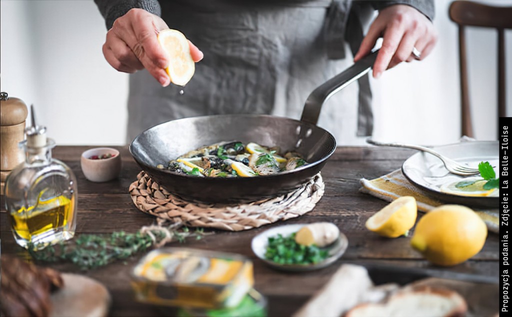 Sardynki z cytryną na ciepło