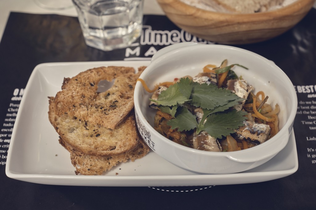Sardynki escabeche @ O Frade w Lizbonie