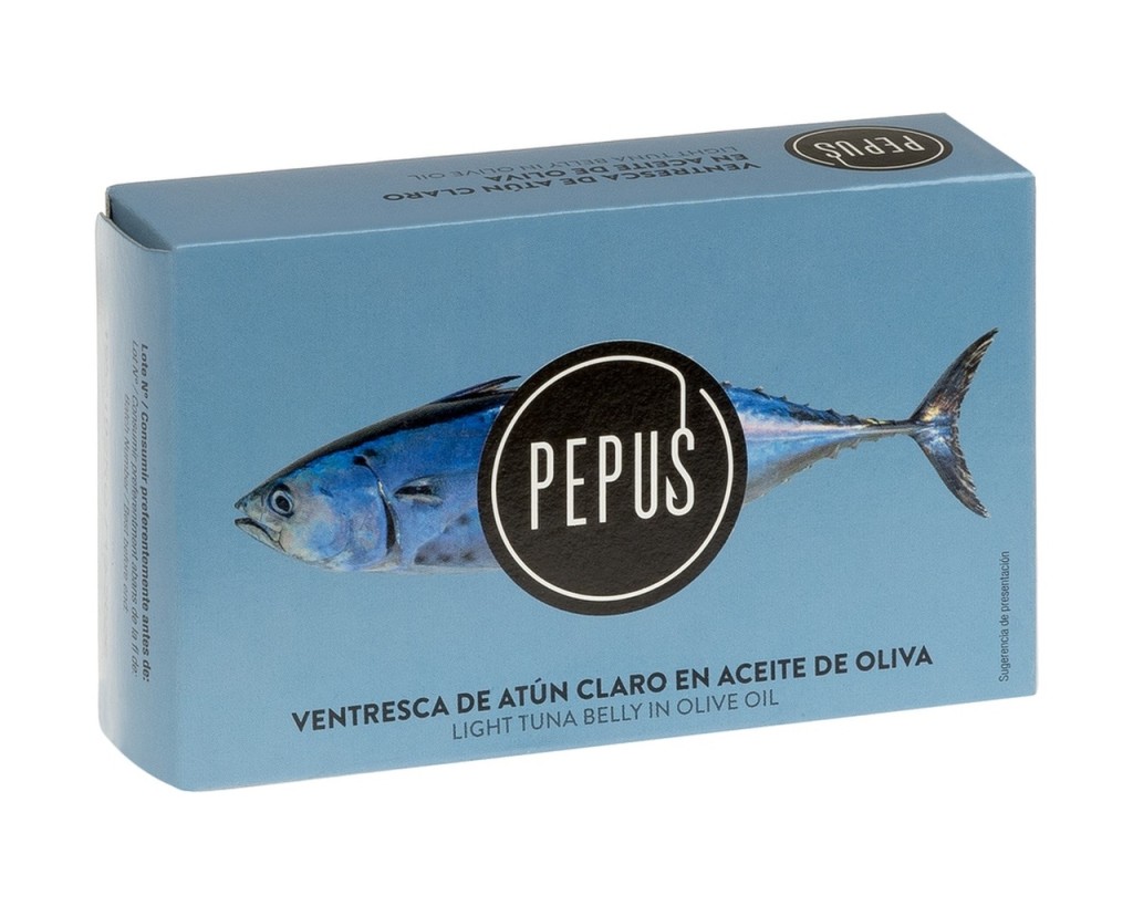 Brzuszek tuńczyka złotego w oliwie