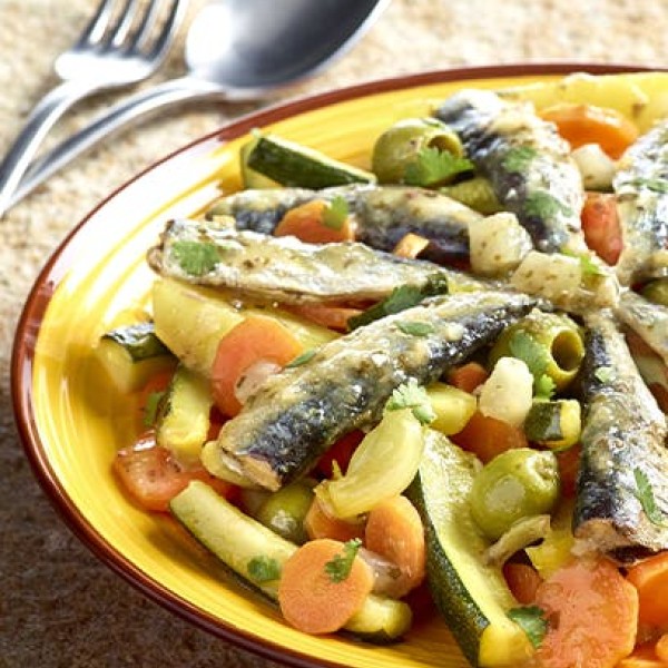 Sardynkowe tajine z konfitowaną cytryną