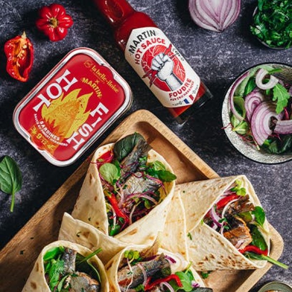 Tacos z sardynkami HOT FISH