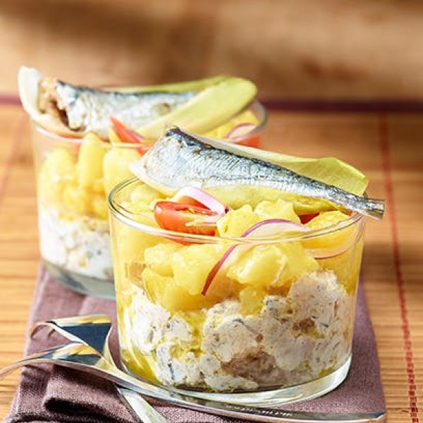 Słoiczki z sardynkami z sosem Piccalilli