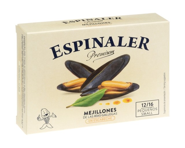 Omułki śródziemnomorskie małe w marynacie escabeche