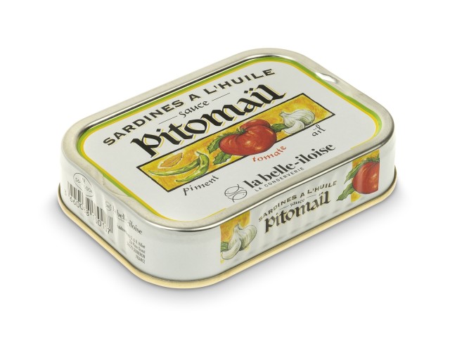 Sardynki w sosie pitomaïl i w oleju arachidowym