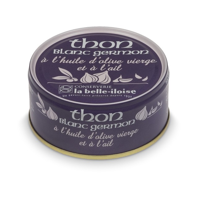 Tuńczyk biały z czosnkiem w oliwie ekstra z pierwszego tłoczenia