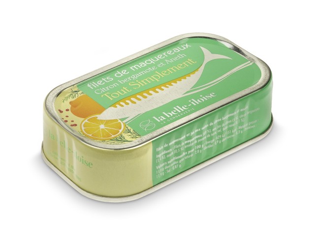 Filety z makreli z nutą cytrynowej bergamotki