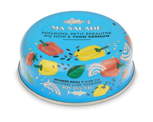 Sałatka z tuńczykiem i papryką