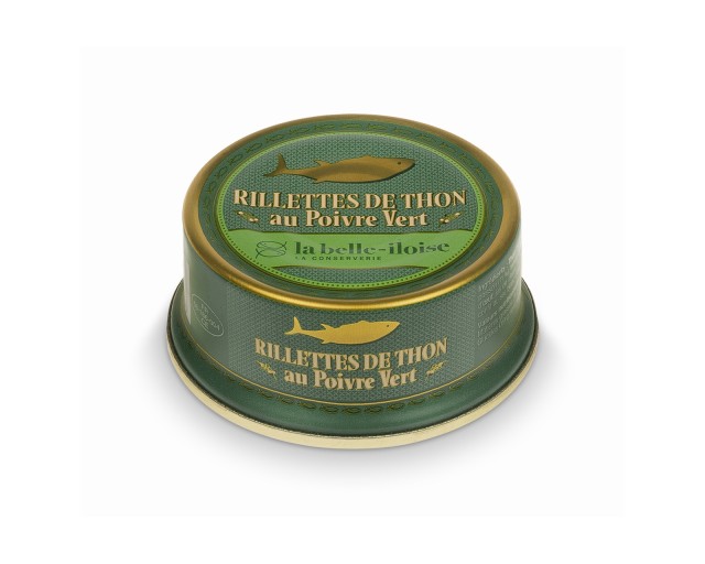 Rillettes z tuńczyka białego z zielonym pieprzem