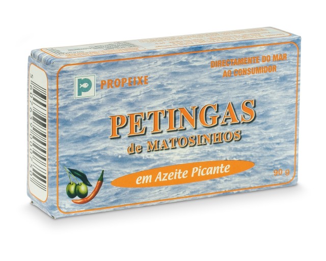 Sardynki małe z Matosinhos pikantne w oliwie
