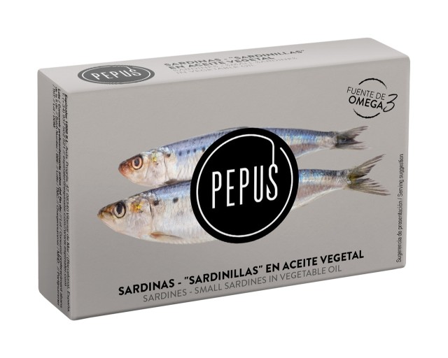 Sardynki małe w oleju słonecznikowym