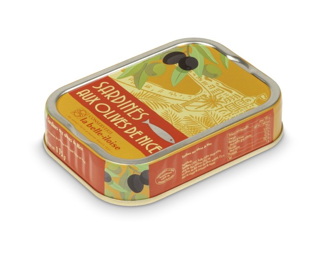 Sardynki z oliwkami nicejskimi w oliwie ekstra z pierwszego tłoczenia