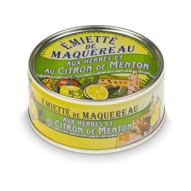 Makrela pokruszona z ziołami i cytryną z Menton